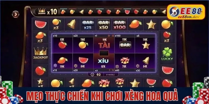 Các tips chơi xèng hoa quả thành công mỹ mãn cho hội viên